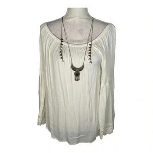 Soulmates‎ Long Sleeve Super Soft Blouse Medium